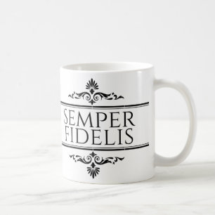 Caneca De Café Semper Fidelis