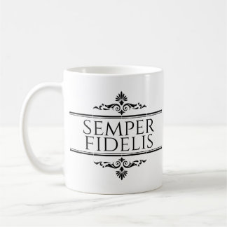 Caneca De Café Semper Fidelis