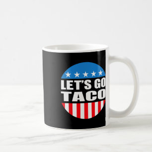 Caneca De Café Sempre Chickens Out Vamos Go Taco Engraçado Memóri