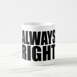CANECA DE CAFÉ SEMPRE DIREITO