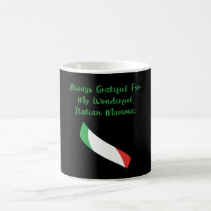 Caneca De Café Sempre Grato Por Minha Maravilhosa Mamma Italiana