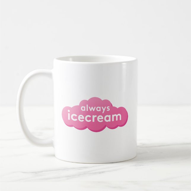 Caneca De Café Sempre Icecream Mug (Esquerda)
