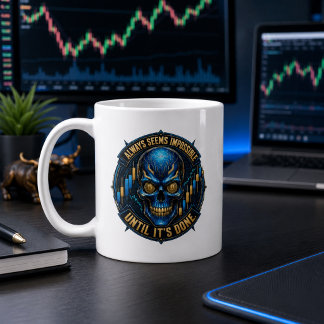 Caneca De Café Sempre Parece Impossível Até Ser Feito Bitcoin