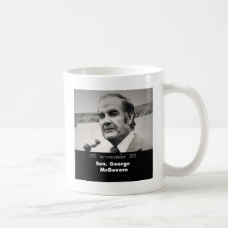 Caneca De Café Senador George McGovern 1922-2012