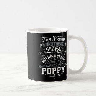 Caneca De Café Sendo um Avô Papoula Dia dos Pais Homens