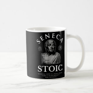 Caneca De Café Seneca Cita "Oportunidade Para Uma Bondade" Estaci
