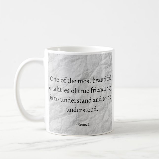 Caneca De Café Seneca Stoic Cote Mug (Esquerda)