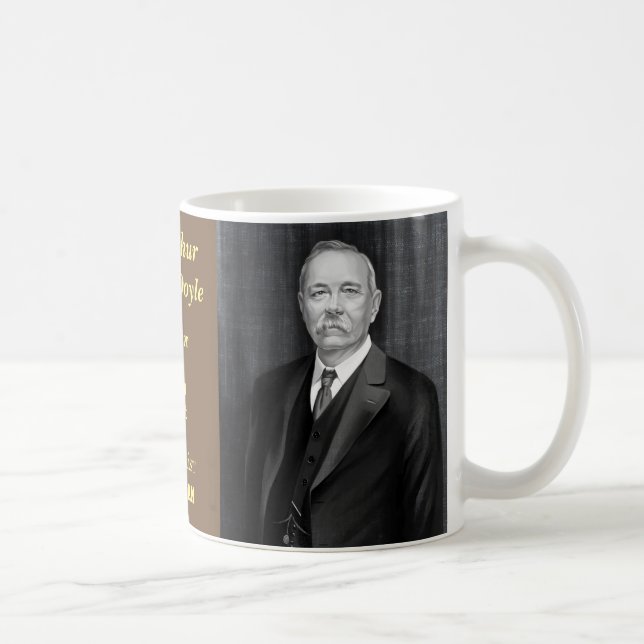 Caneca De Café senhor Arthur Conan Doyle (Direita)