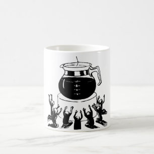 Caneca De Café Senhor das Trevas Café, Adore o Café