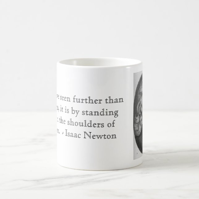 Caneca De Café Senhor Isaac Newton (Centro)