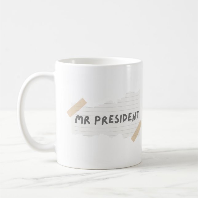 Caneca De Café Senhor Presidente Mug (Esquerda)