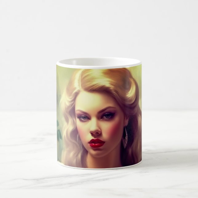 Caneca De Café Senhora bonito (Centro)