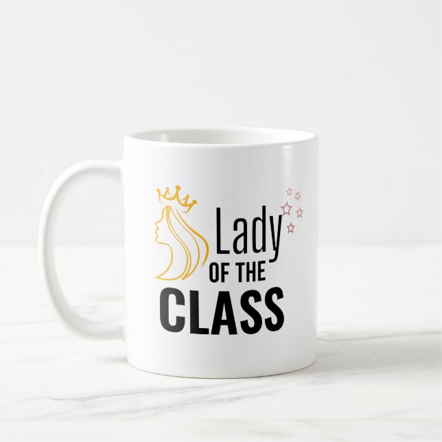 Caneca De Café Senhora da Classe (Esquerda)