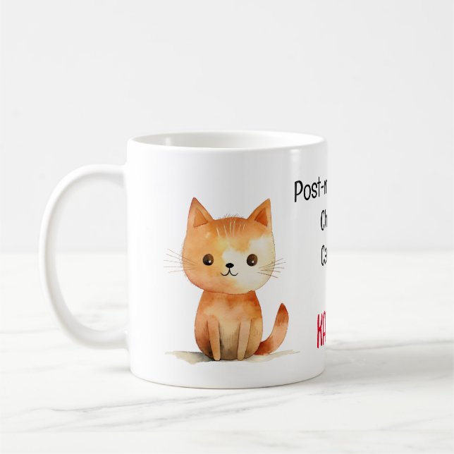 Caneca De Café Senhora de Gato Sem Menopausa poste para Kamala Mu (Esquerda)