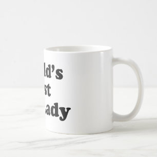 Caneca De Café Senhora de saco do mundo a melhor
