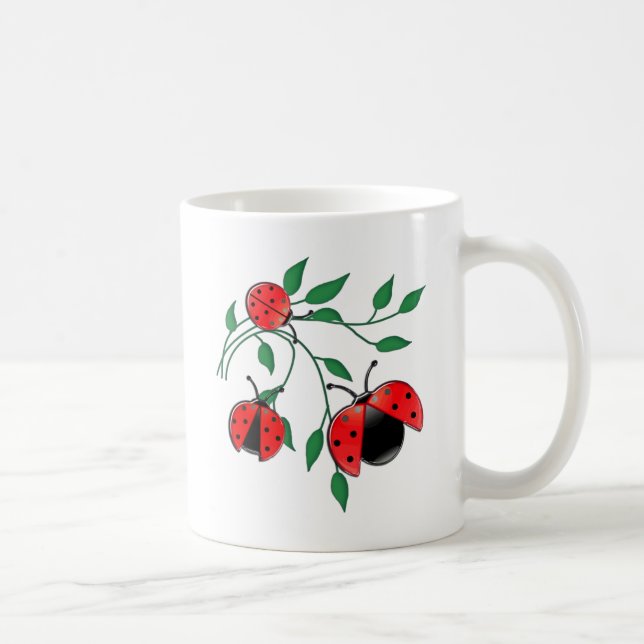 Caneca De Café Senhora Desinsetar, senhora Insetos (Direita)