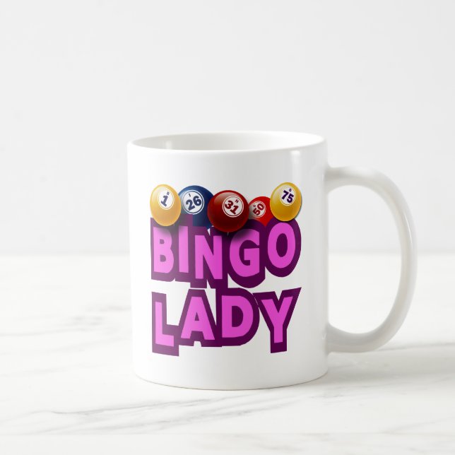 CANECA DE CAFÉ SENHORA DO BINGO (Direita)