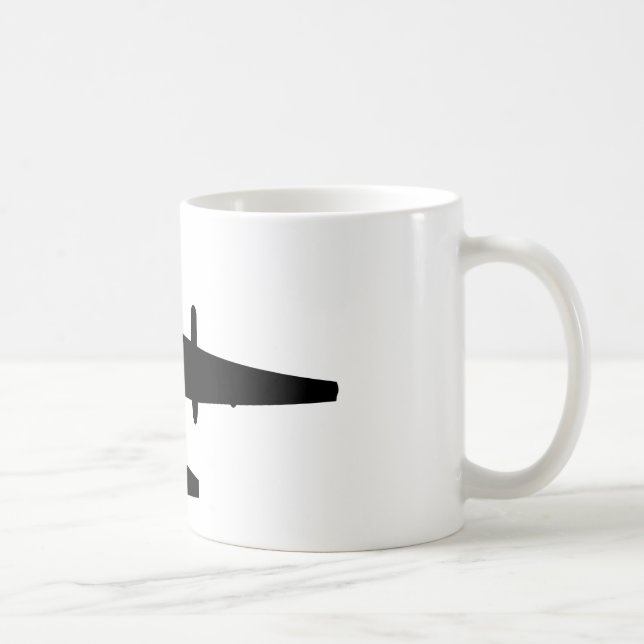 Caneca De Café Senhora do dragão U-2 (Direita)