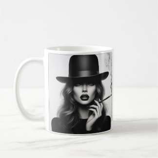 Caneca De Café Senhora Fumante!