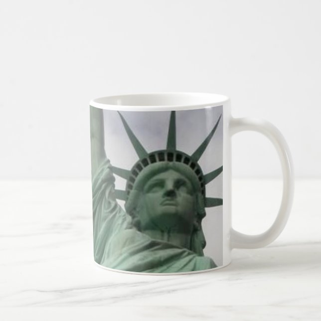 Caneca De Café Senhora Liberdade New York (Direita)