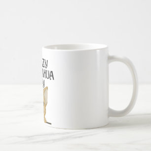 Caneca De Café Senhora louca da chihuahua