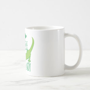 Caneca De Café Senhora louca do réptil