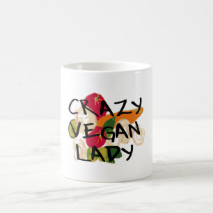 CANECA DE CAFÉ SENHORA LOUCA DO VEGAN