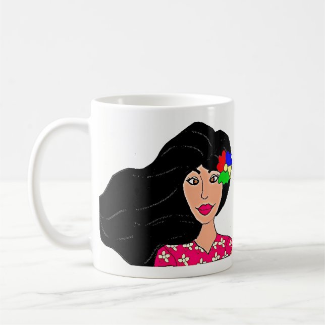 Caneca De Café Senhora maurícia (Esquerda)