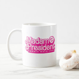 Caneca De Café Senhora Presidente | Harris Walz