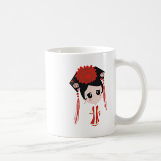 Caneca De Café Senhoras chinesas (2 lados)