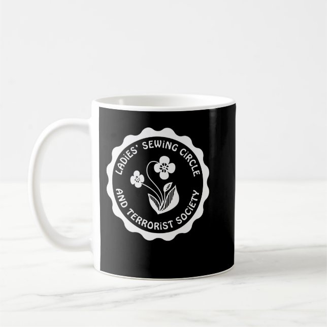 Caneca De Café Senhoras do Círculo de Costura e Tee da Sociedade  (Esquerda)