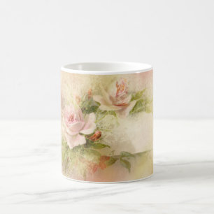 Caneca De Café Senhoras femininos do rosa cor-de-rosa