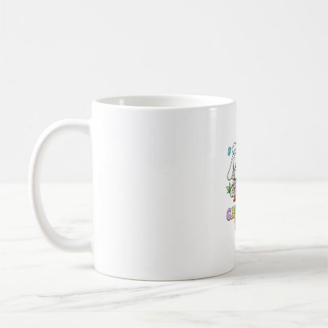 Caneca De Café Senhorita do Almoço da Equipe da Cafeteria do Dia  (Esquerda)