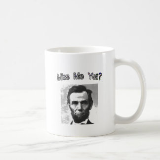 Caneca De Café Senhorita Me Ainda?  Lincoln