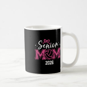 Caneca De Café Sênior 2026 Turma De 2026 Sênior Mãe Volei Formand