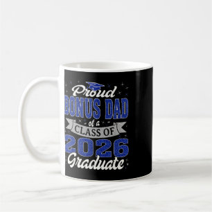Caneca De Café Sênior 26 Orgulhoso Pai Bônus De Um Formando Da Tu