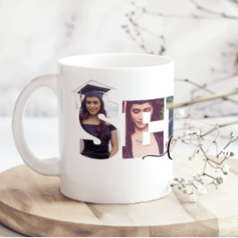 Caneca De Café Senior Class of Add Photo