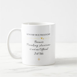Caneca De Café Senior Vice President Office Quote