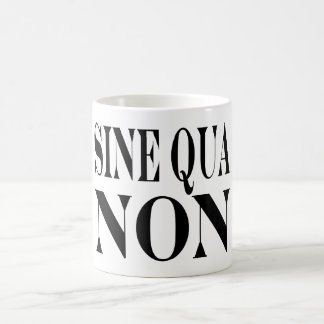 Caneca De Café Seno - qua - citações Latin não famosas: Palavras