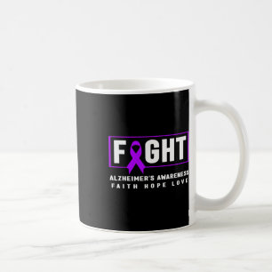 Caneca De Café Sensibilização - Alzheimer combate a consciência d