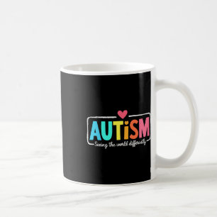 Caneca De Café Sensibilização Autismo Apoia A Diferença Do Mundo