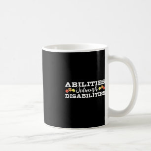 Caneca De Café Sensibilização Autismo - As capacidades superam as