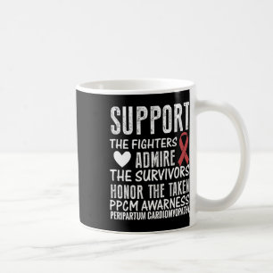 Caneca De Café Sensibilização das mulheres para a doença cardíaca