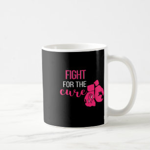 Caneca De Café Sensibilização do Cancer da Mama Boxas Luvas Fita