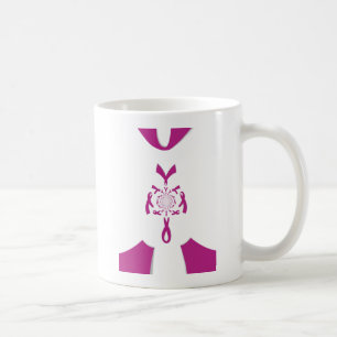 Caneca De Café Sensibilização do Cancer da Mama Hakuna Matata Últ