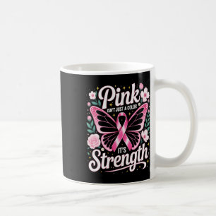 Caneca De Café Sensibilização do Cancer da Mama Meninas. Lutar co
