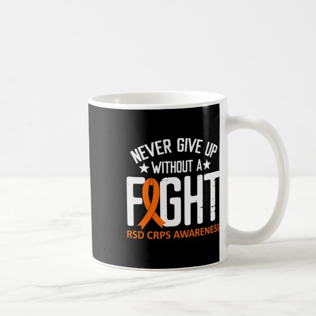 Caneca De Café Sensibilização Do Rsd Crps Sem Luta Contra A Fita  (Direita)
