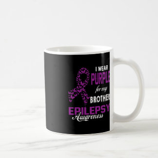 Caneca De Café Sensibilização Epilepsia Eu Visto Roxo Para Meu Ir
