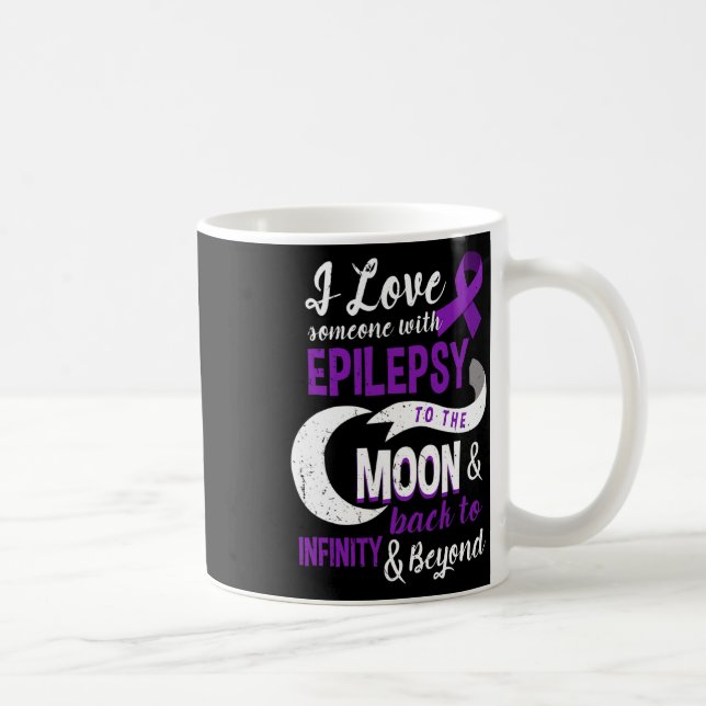 Caneca De Café Sensibilização Epilepsia - Filho Amor Filha Pai Mã (Direita)