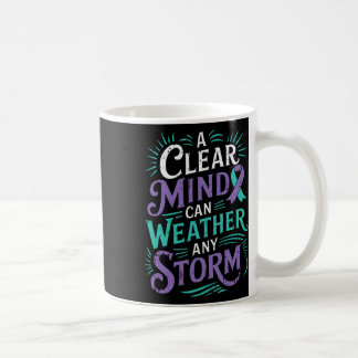 Caneca De Café Sensibilização Mental Fita Suicídio Prevenir